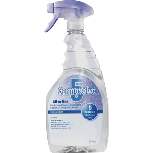 Germosolve 5 Disinfectant & Deodorizer, 946 ml, Trigger Bottle Distribution Industrielle GC