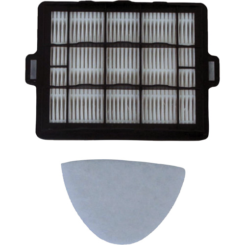 Ensemble de pr&eacute;filtre HEPA pour moteur et filtre d'&eacute;chappement en mousse pour aspirateur sac-&agrave;-dos Ergo et Ergo Pro Distribution Industrielle GC