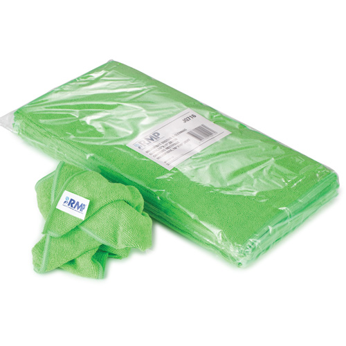 Chiffon de d&eacute;poussi&eacute;rage et nettoyage, Microfibre, Vert Distribution Industrielle GC