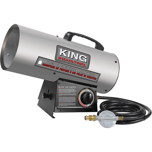 Forced Air Construction Heater, Contractor, Propane, 60000 BTU/H Distribution Industrielle GC