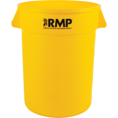 Garbage Bin, Polyethylene, 32 US gal. Distribution Industrielle GC