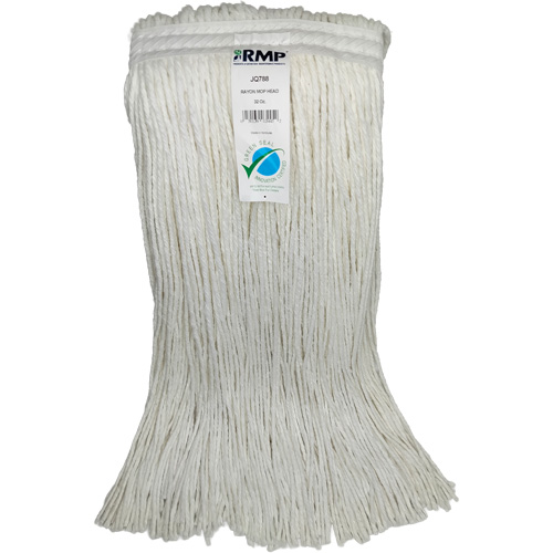 T&ecirc;te de vadrouille &eacute;troite &agrave; 4 plis, Rayonne, 32 oz, Style Coup&eacute; Distribution Industrielle GC