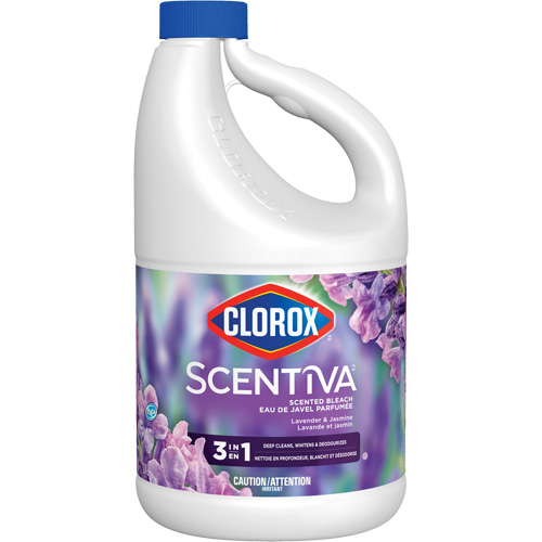 Scentiva Lavender & Jasmine Scented Bleach, 2.4 L, Jug Distribution Industrielle GC