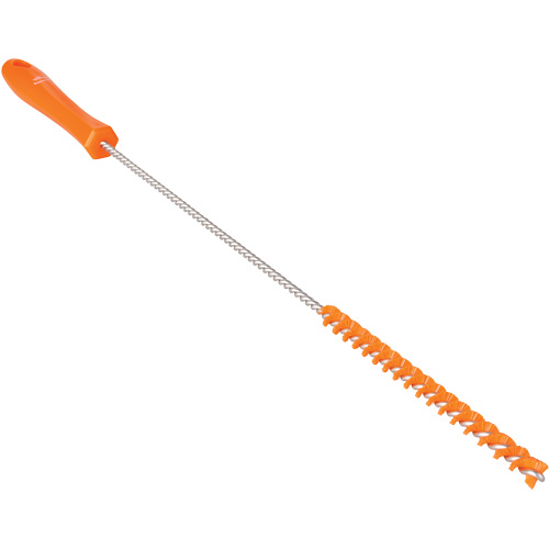 Tube Brush, Stiff Bristles, 19-7/10" Long, Orange Distribution Industrielle GC