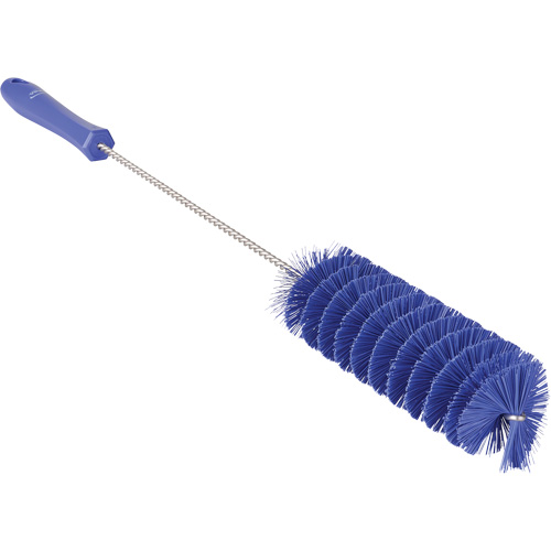 Tube Brush, Medium Bristles, 19-7/10" Long, Purple Distribution Industrielle GC