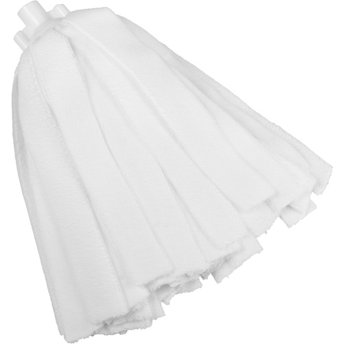 Vadrouille &agrave; fente, blanc, Microfibre, Style Coup&eacute; Distribution Industrielle GC