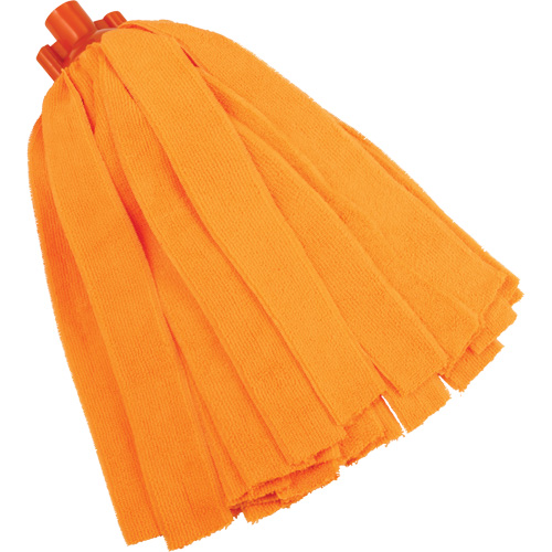 Vadrouille &agrave; fente, orange, Microfibre, Style Coup&eacute; Distribution Industrielle GC