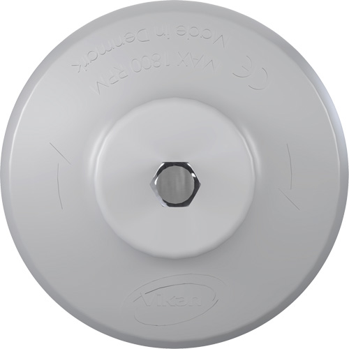 Brosse ronde HyDrive pour perceuse, Soies Tr&egrave;s ferme, Longueur de 3-1/10", Blanc Distribution Industrielle GC