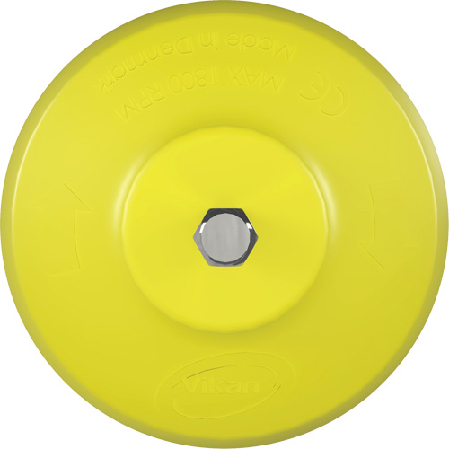 HyDrive Round Drill Brush, Extra Stiff Bristles, 3-1/10" Long, Yellow Distribution Industrielle GC