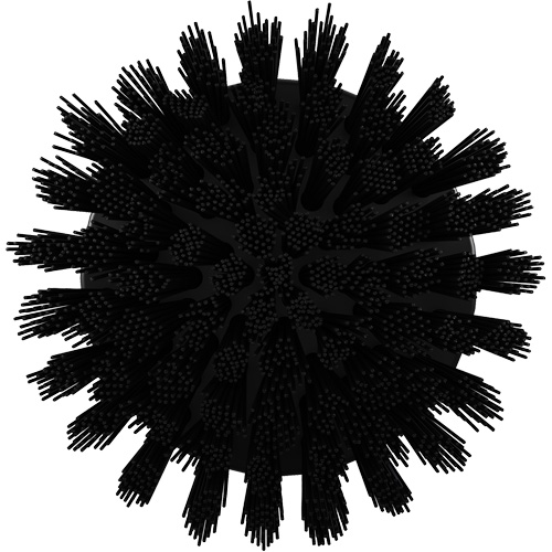 HyDrive Round Drill Brush, Extra Stiff Bristles, 3-1/10" Long, Black Distribution Industrielle GC