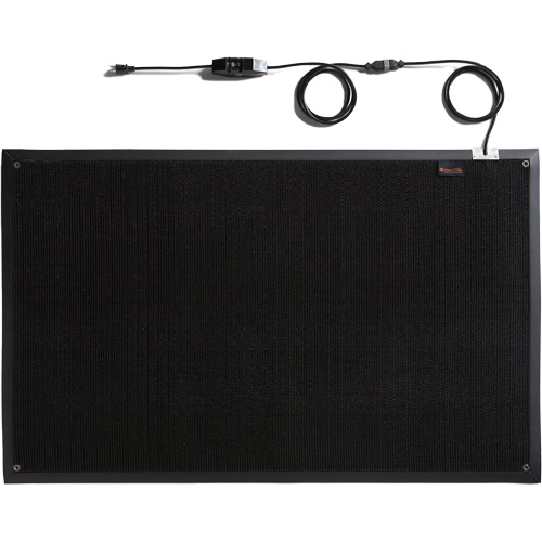 Tapis chauffant de d&eacute;neigement industriel PRO pour passages pour pi&eacute;tons de la s&eacute;rie HTP, Couloir, 24" la x 10' l Distribution Industrielle GC