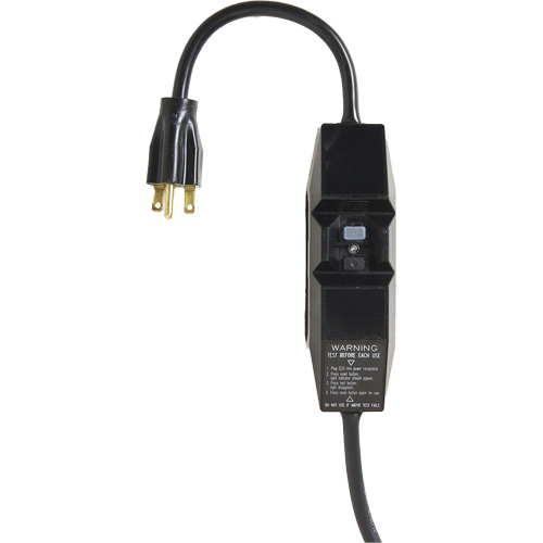 Bloc dalimentation 120 V avec dispositif de protection contre les fuites de courant pour tapis industriels PRO Distribution Industrielle GC