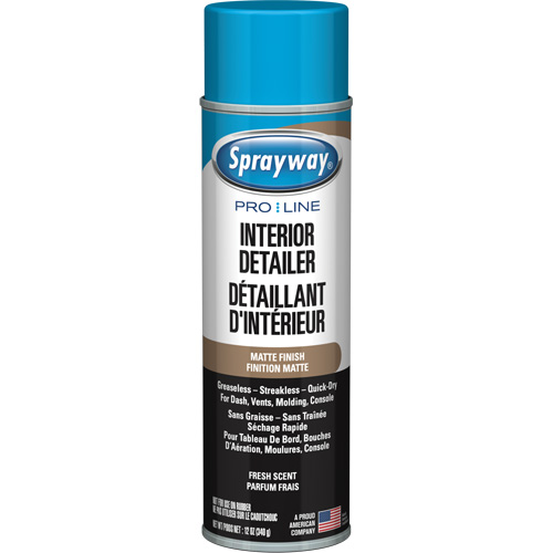Nettoyant esth&eacute;tique automobile Pro Line avec fini mat & parfum frais Distribution Industrielle GC