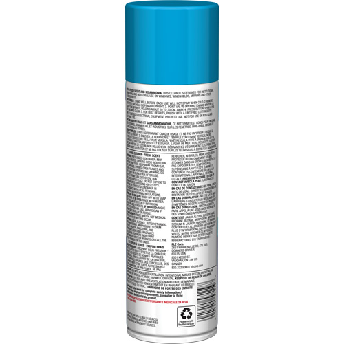 Nettoyant pour vitres Pro Line sans ammoniaque, au parfum frais, 19 oz., Canette a&eacute;rosol Distribution Industrielle GC