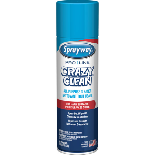 Pro Line Crazy Clean&reg; All Purpose Crazy Cleaner, 19 oz., Aerosol Can Distribution Industrielle GC