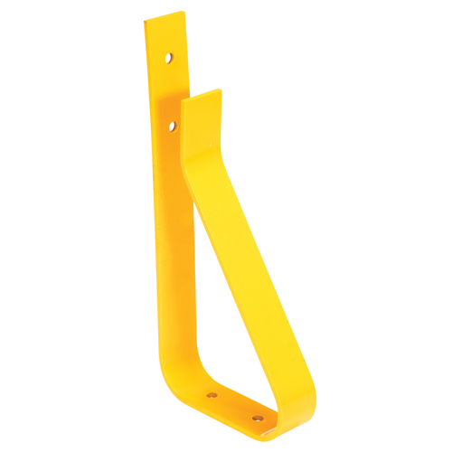 Poteau de garde-corps, Acier, 10-3/4" lo x 24" h, Jaune Distribution Industrielle GC