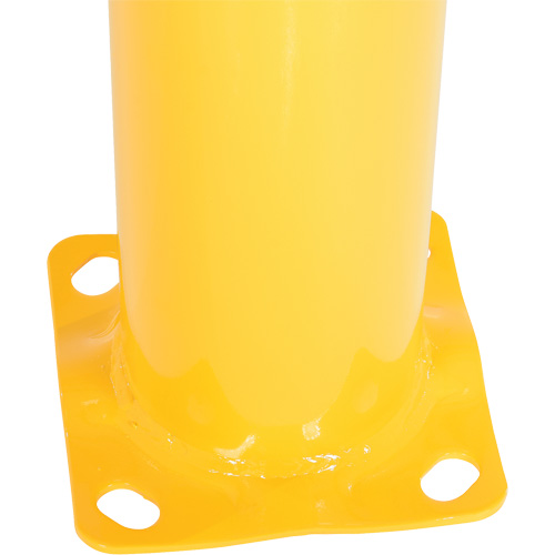 Bollard, Steel, 42" H x 5-1/2" W, Yellow Distribution Industrielle GC