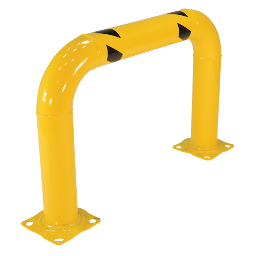 High Profile Machinery Guards, 3' W x 2' H, Yellow Distribution Industrielle GC