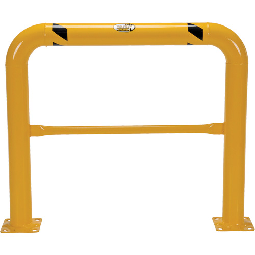 High Profile Machinery Guards, 4' W x 3.5' H, Yellow Distribution Industrielle GC