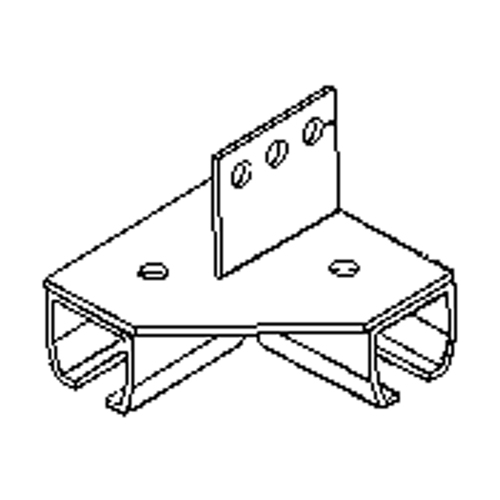 Raccord pour joint d'angle de 90° pour murs-rideaux mont&eacute;s sur poutre Distribution Industrielle GC