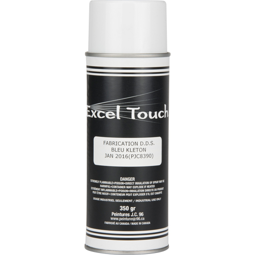 Peinture de retouche, Canette a&eacute;rosol, Bleu Kleton Distribution Industrielle GC