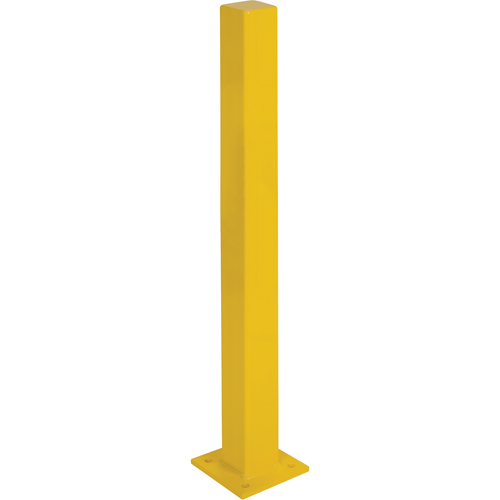 Butoirs robustes, Acier, 48" h x 4" la, Jaune Distribution Industrielle GC