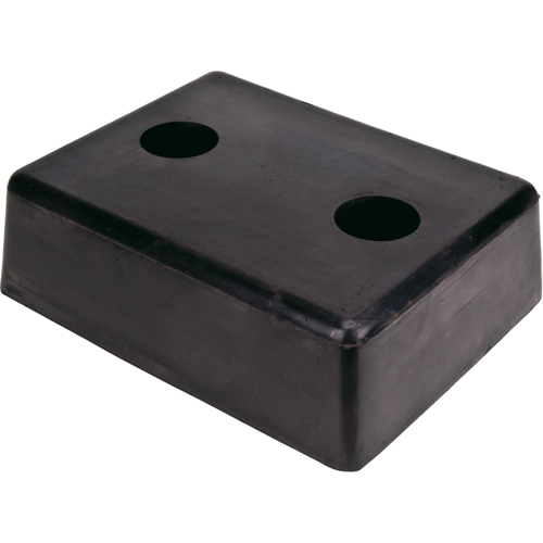 Butoirs moul&eacute;s pour quai, Caoutchouc, 13" la x 4" p x 10" h Distribution Industrielle GC