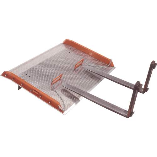 Aluminum Dockboards - Forklift Handles Distribution Industrielle GC