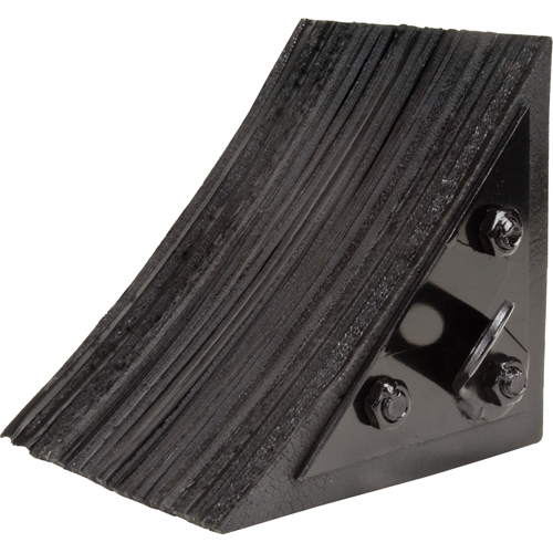 Cale de roue, 8" x 8" x 8", Noir Distribution Industrielle GC