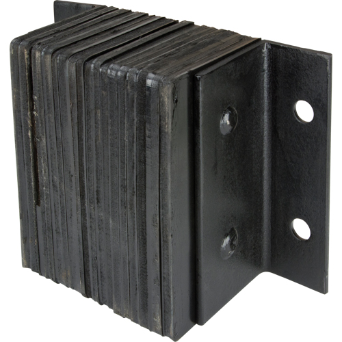 Butoirs de quai lamell&eacute;s, Horizontal, Caoutchouc, 12" la x 6" p x 10" h Distribution Industrielle GC