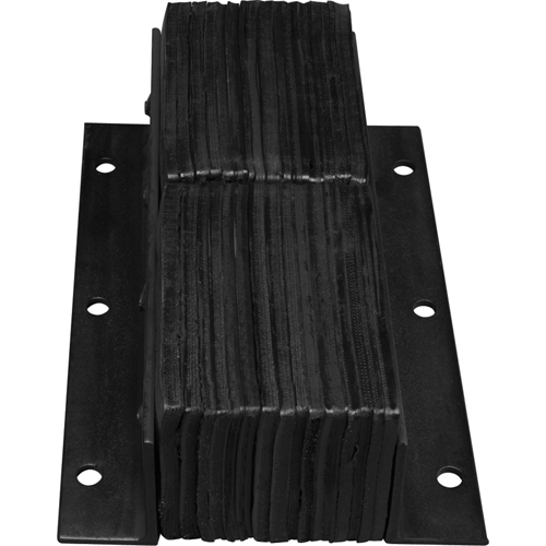 Butoirs de quai lamell&eacute;s, Vertical, Caoutchouc, 11" la x 4" p x 20" h Distribution Industrielle GC