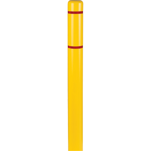 Capuchons en polyethylene pour borne de protection, 4-1/2" dia. x 64" l, Jaune Distribution Industrielle GC