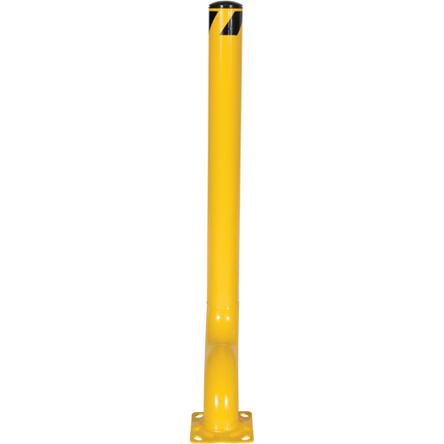 Borne d&eacute;sax&eacute;e, Acier, 54" h x 4-1/2" la, Jaune Distribution Industrielle GC