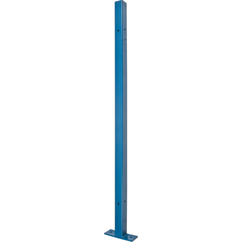 Universal Post, 4.125' H x 2" W, Blue Distribution Industrielle GC