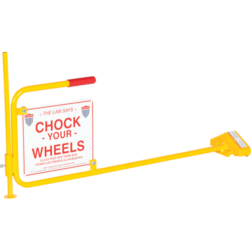 Flag Rail Chock Distribution Industrielle GC
