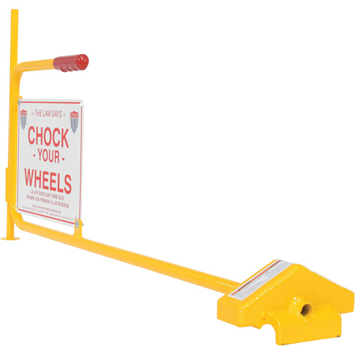 Flag Rail Chock Distribution Industrielle GC