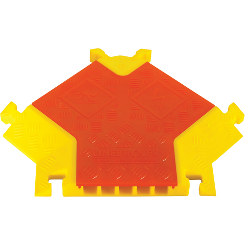 Protecteurs de c&acirc;bles &agrave; 5 canaux Linebacker pour usage g&eacute;n&eacute;ral, connecteur Y Distribution Industrielle GC