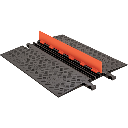 Protecteur de c&acirc;ble ADA/DDA &agrave; profil bas Guard Dog, 2 canaux, 36" lo x 28,38" la x 1,25" h Distribution Industrielle GC