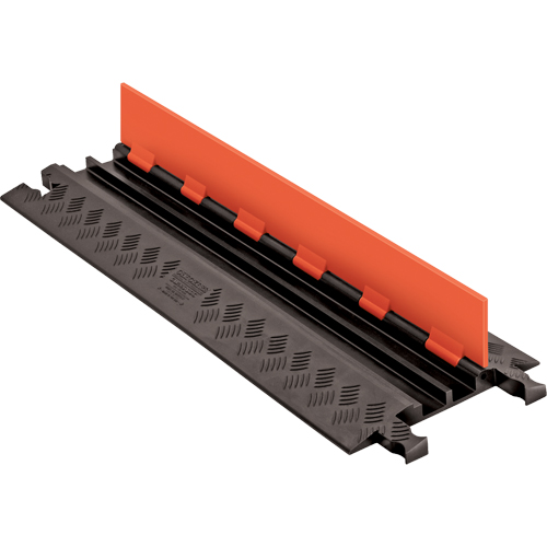 Protecteur de c&acirc;ble &agrave; profil bas Guard Dog, 2 canaux, 36" lo x 11,94" la x 1,25" h Distribution Industrielle GC