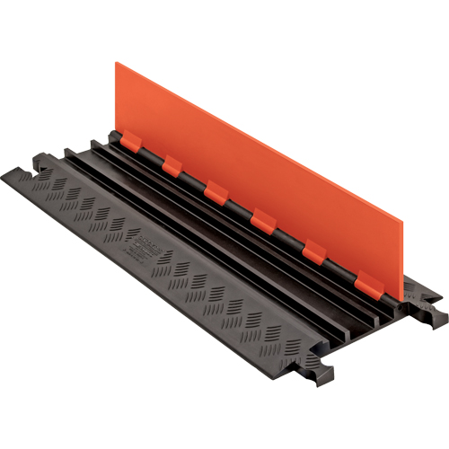 Protecteur de c&acirc;ble &agrave; profil bas Guard Dog, 3 canaux, 36" lo x 13,8" la x 1,25" h Distribution Industrielle GC