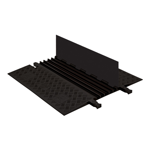 Guard Dog&reg; Cable Protector, 5 Channels, 36" L x 33.3" W x 1.25" H Distribution Industrielle GC