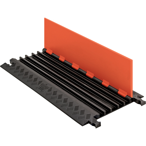 Protecteur de c&acirc;ble &agrave; profil bas et 5 canaux Guard Dog, 5 canaux, 36" lo x 16,9" la x 1,25" h Distribution Industrielle GC