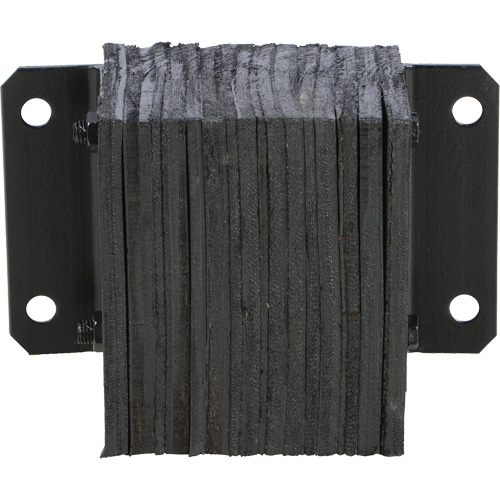 Butoir de quai lamell&eacute;, Horizontal, Caoutchouc, 12" la x 6" p x 10" h Distribution Industrielle GC