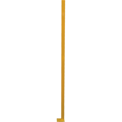Adjustable Perimeter Guard Corner Post, 4" W x 72" H, Yellow Distribution Industrielle GC
