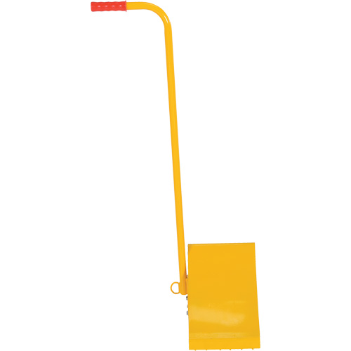 Ergo Handle Wheel Chock, Steel, Yellow, 8" W x 10-3/4" D x 9-1/8" H Distribution Industrielle GC