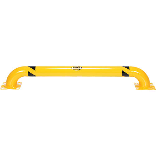 Protecteur de r&acirc;telier &agrave; profil bas, 5,3' la x 0,74' h, Jaune Distribution Industrielle GC