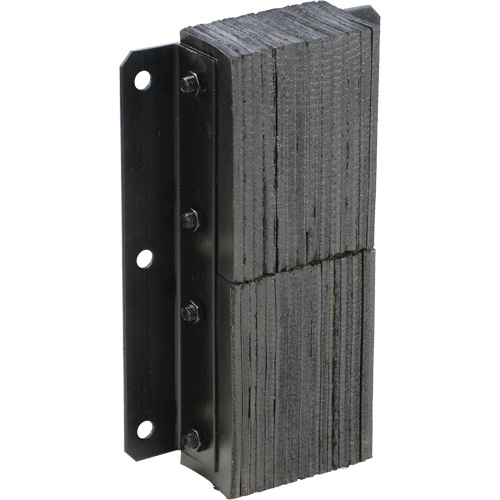 Butoir de quai lamell&eacute;, Vertical, Caoutchouc, 13-1/4" la x 4-1/2" p x 20" h Distribution Industrielle GC