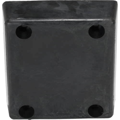 Butoir de quai moul&eacute;, Caoutchouc renforc&eacute;, 12" la x 4" p x 13" h Distribution Industrielle GC