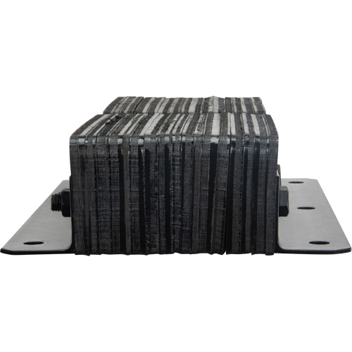 Butoirs de quai lamell&eacute;s, Vertical, Caoutchouc, 11" la x 4" p x 24" h Distribution Industrielle GC