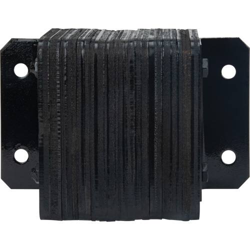 Butoirs de quai lamell&eacute;s, Horizontal, Caoutchouc, 12" la x 4" p x 10" h Distribution Industrielle GC